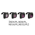 Nancy DJI MINI 2 用 NDPLフィルター4Pacsセット(ND4PL、ND8PL、ND16PL、ND32PL)【Mavic Miniにも】【17155】