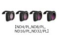 Nancy DJI MINI 2 用 NDPLフィルター4Pacsセット(ND4PL、ND8PL、ND16PL、ND32PL)【Mavic Miniにも】【17155】