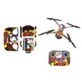 AN DJI Mavic Air2用　ドローン・コントローラーステッカー【2-cartoon graffiti】【16582】