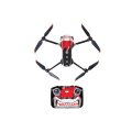 Nancy DJI Air 2S用 ドローン・コントローラーステッカー【2-Red Shark】【17934】