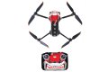 Nancy DJI Air 2S用 ドローン・コントローラーステッカー【2-Red Shark】【17934】