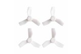 画像: BETAFPV 65x HD プロペラ Gemfan 31mm 3-blade Micro Whoop Propellers (1.0mm Shaft)【ホワイト】【15996】