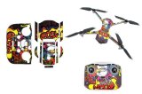 画像: AN DJI Mavic Air2用　ドローン・コントローラーステッカー【2-cartoon graffiti】【16582】